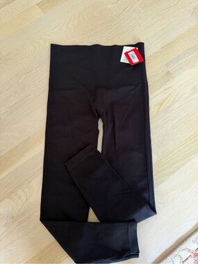 SPANX Black High-Waist Seamless Camo Leggings